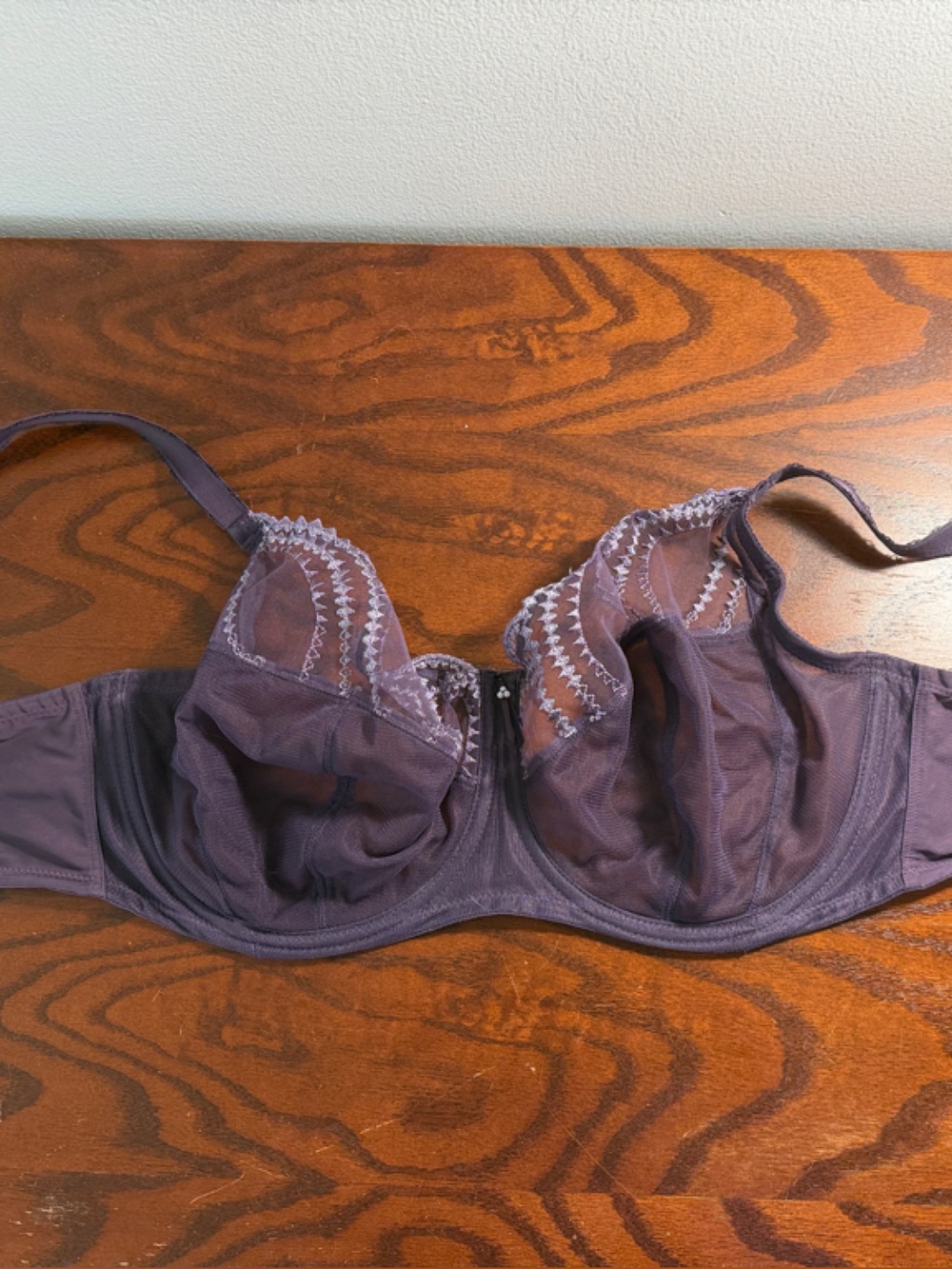 Wacoal Ultimate Lift Purple Sheer Underwire Bra - Supportive Women’s Intimates